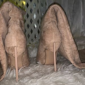 BLADE thigh high boots